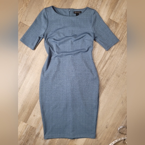 Nwot A Pea In The Pod Form Fitting Stretchy Pregnancy Talored Fit Dress Small - Picture 3 of 10